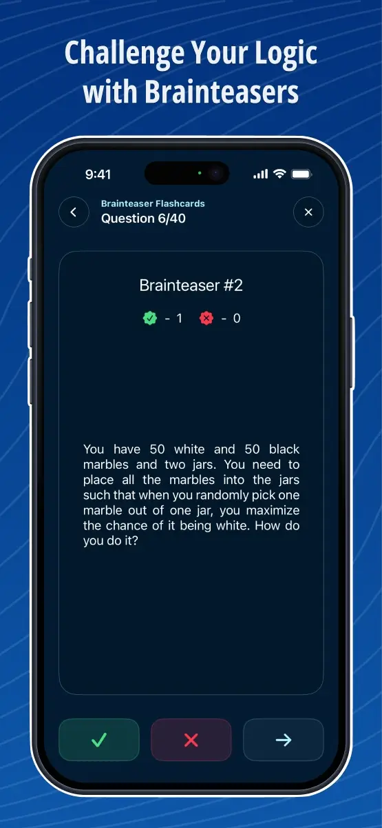 Brainteasers and Mental Math Practice