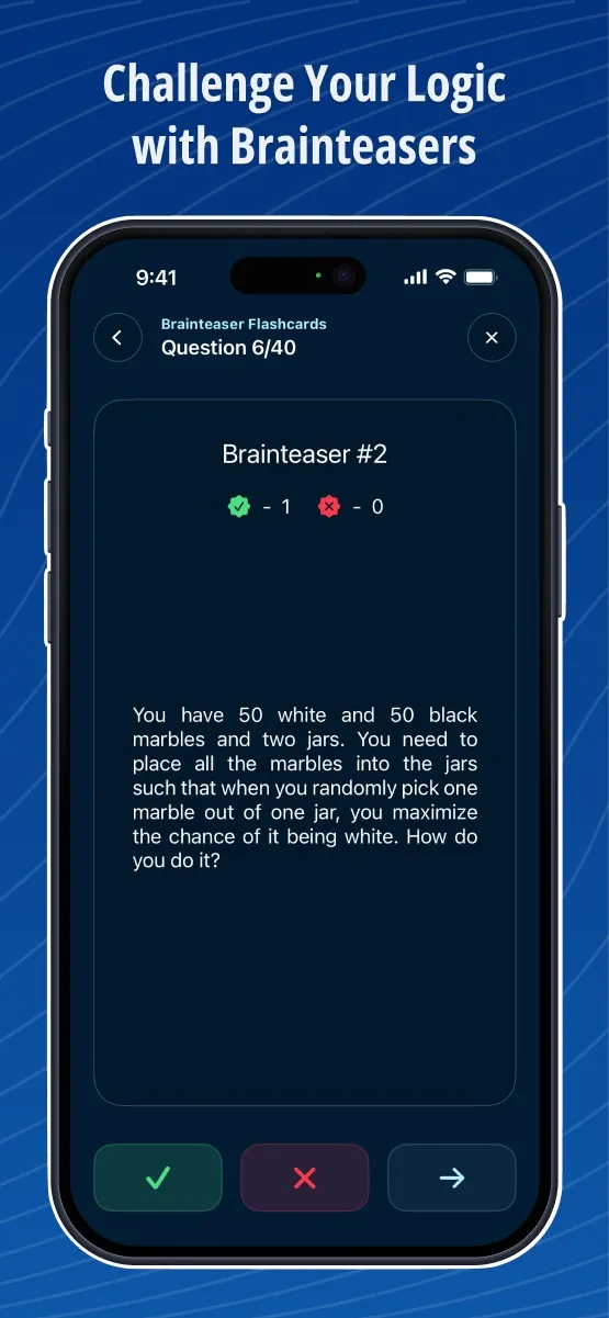 Brainteasers and Mental Math Practice