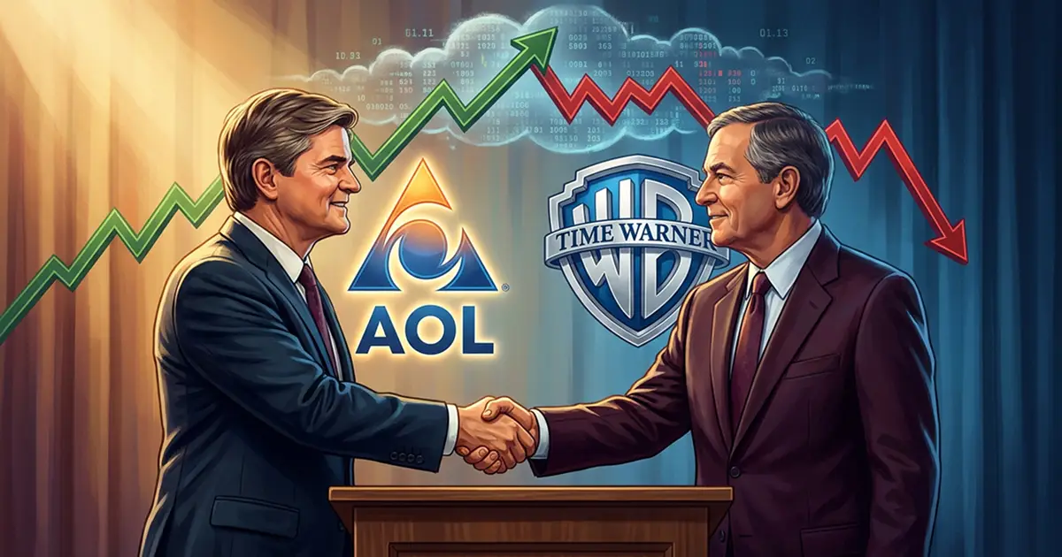 AOL's $165 Billion Time Warner Merger That Lost $99B