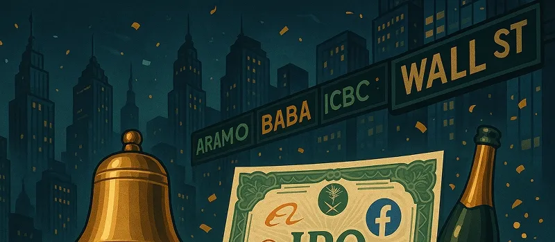 Top 10 Biggest IPOs in History: Aramco, Alibaba, ICBC, Facebook
