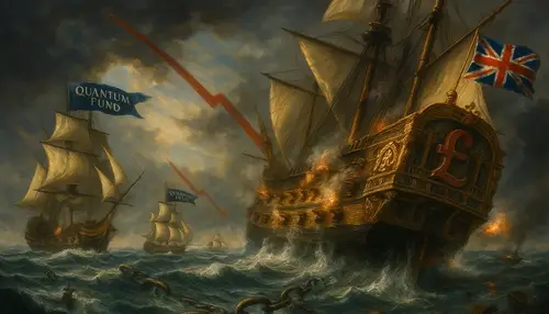 Soros vs. the Bank of England (1992): The $1 Billion Trade That Shook Global Currency Markets