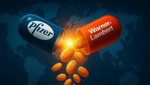 The 1999 Pfizer-Warner-Lambert Merger: A $90B Pharma Power Play