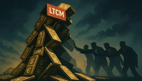 The Collapse of LTCM (1998): A Hedge Fund Nearly Took Down Wall Street