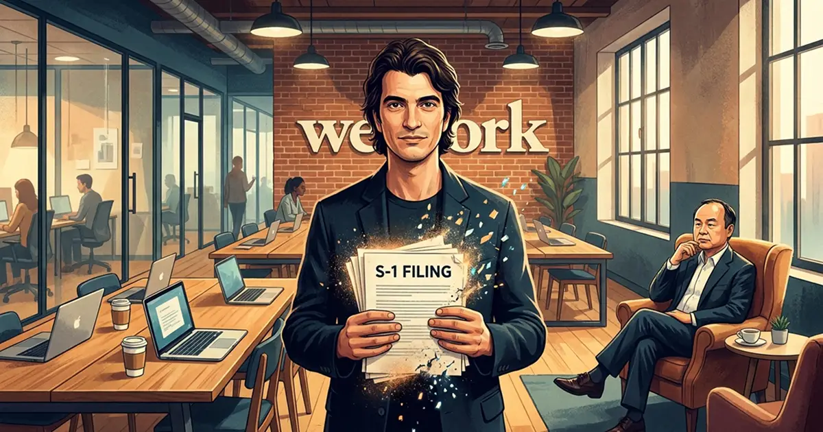 WeWork's $47 Billion IPO Collapse in Six Weeks